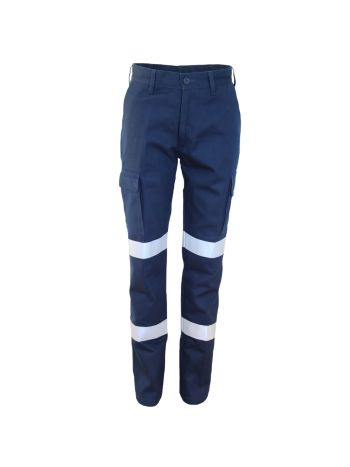 DNC LADIES DOUBLE HOOPS TAPED CARGO PANTS