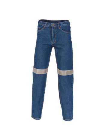 DNC Taped Denim Stretch Jeans