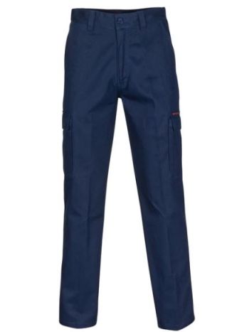 DNC Middle Weight Cotton Double Slant Cargo Pants-N/A