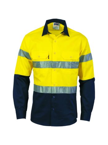 DNC Hivis DN 2 Tone Drill Shirt