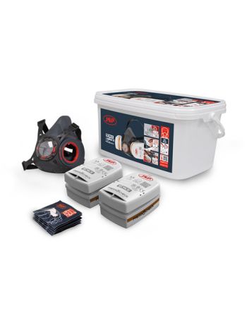 Force Typhoon 8 Half Mask Respirator Spray Painters Kit With A2P2 Filters