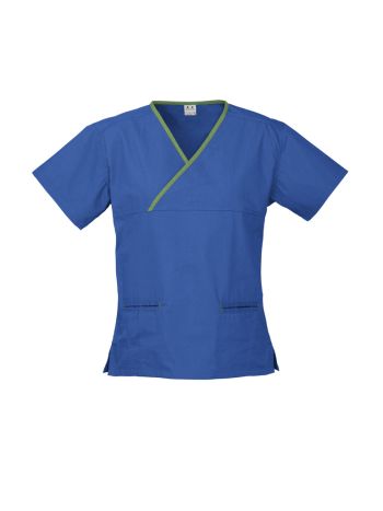 Biz Collection Womens Contrast Scrub
