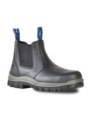 Bata Hercules Black Elastic Sided Boot