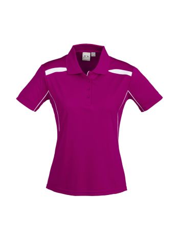 Biz Collection Womens United Short Sleeve Polo