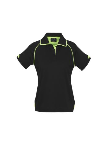 Biz Collection Womens Fusion Short Sleeve Polo
