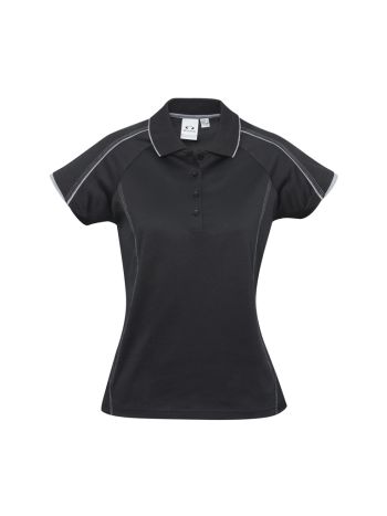 Biz Collection Womens Blade Short Sleeve Polo