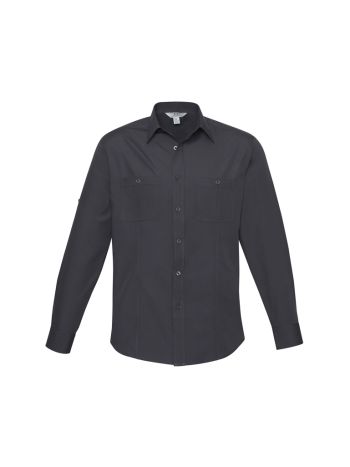 Biz Collection Mens Metro Long Sleeve Shirt
