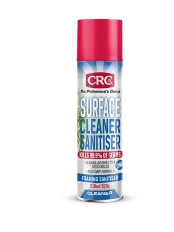 Surface Sanitiser and Cleaner Aerosol 530ml
