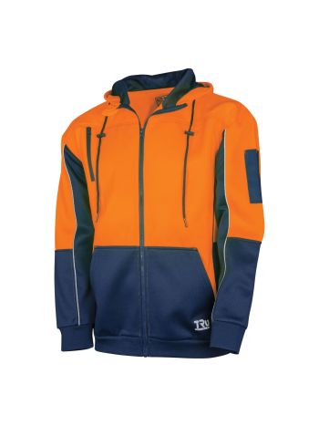 Tru Workwear Two-Tone Fleece Hoodie
