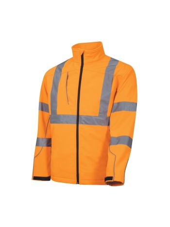 Tru Workwear Softshell Full Zip Jacket With Reflective Tape TJ1960T5