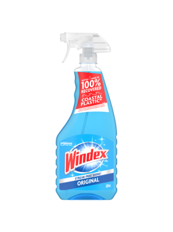 SCJ Windex Glass Cleaner Original 500ml 6/carton
