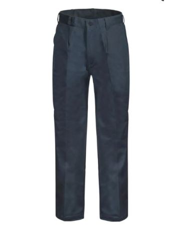 Workcraft Single Pleat Cotton Pant