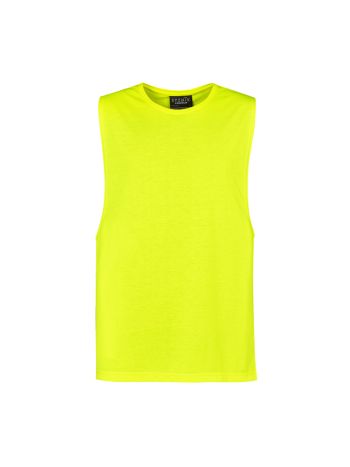 Syzmik Mens Hi Vis Sleeveless Tee