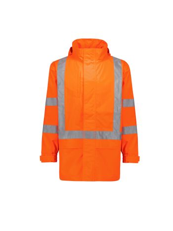 Mens Hi Vis X Back Ultralite Waterproof Jacket