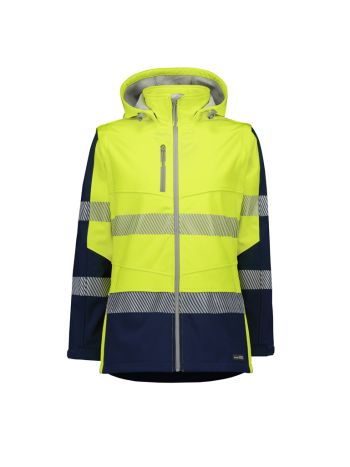 Womens Streetworx 2 In 1 Stretch Softshell Jacket